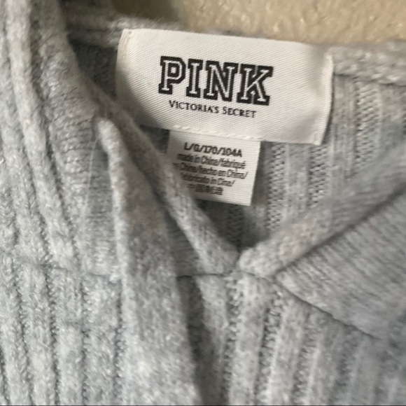 VS Pink boyfriend cropped hoodie L - Picture 3 of 4